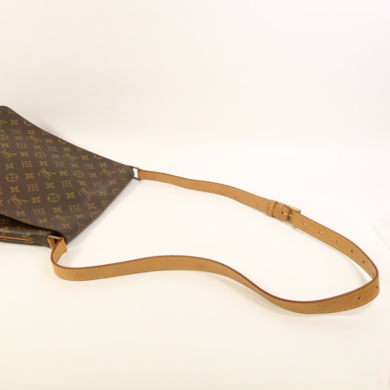 LOUIS VUITTON Monogram Musette金扣肩背袋-7