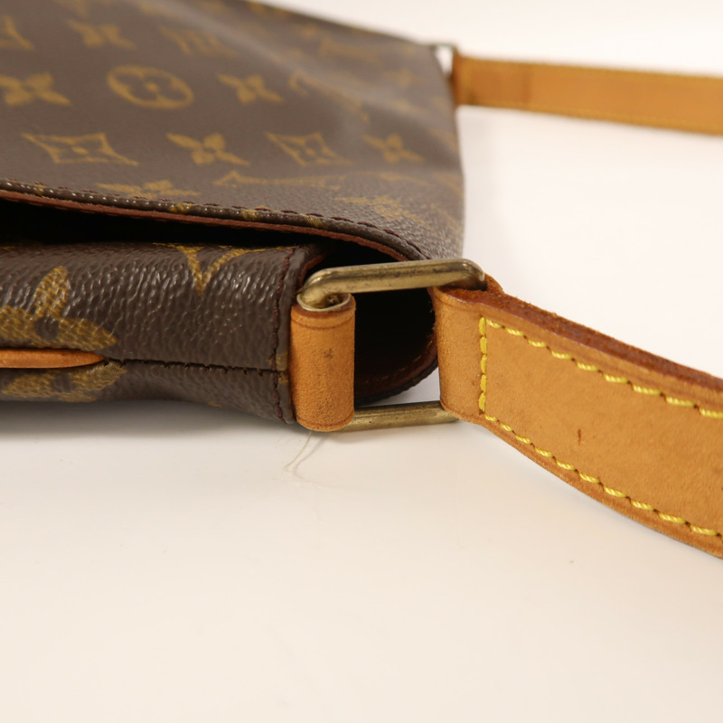 LOUIS VUITTON Monogram Musette金扣肩背袋-13