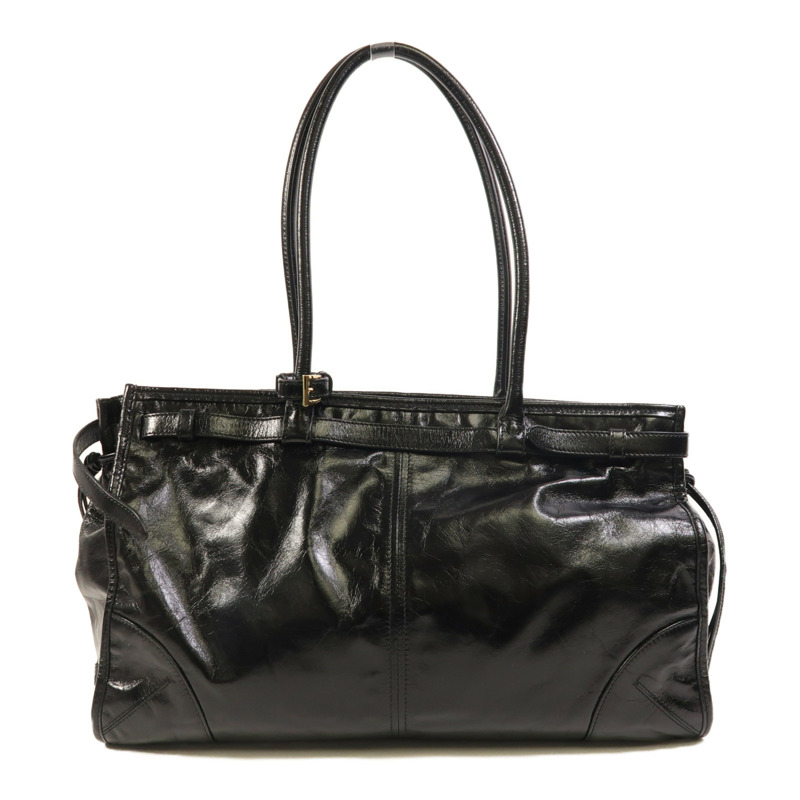 PRADA 牛皮皮革Bonnie Large金扣手挽肩背兩用袋-1