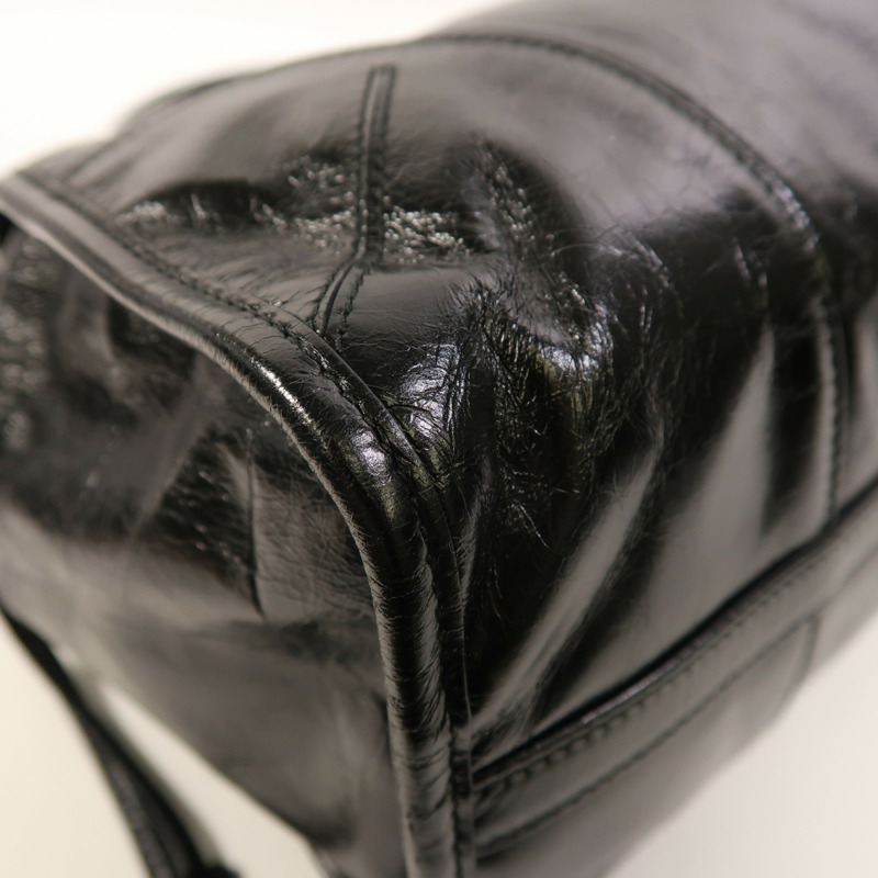 PRADA 牛皮皮革Bonnie Large金扣手挽肩背兩用袋-12