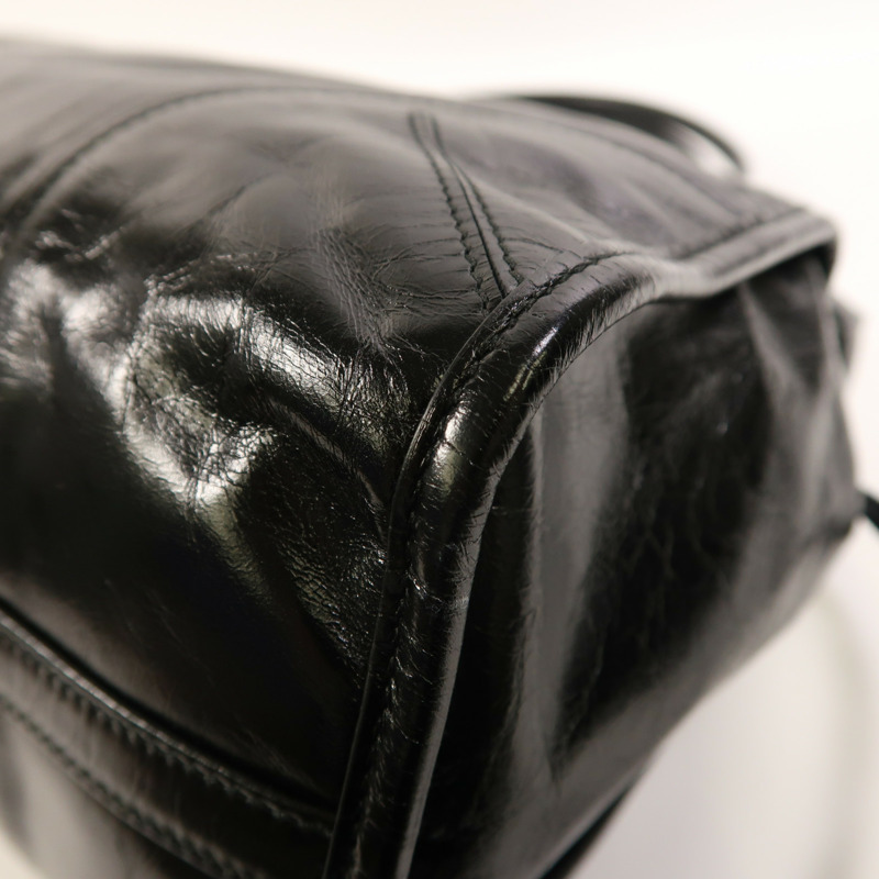 PRADA 牛皮皮革Bonnie Large金扣手挽肩背兩用袋-13