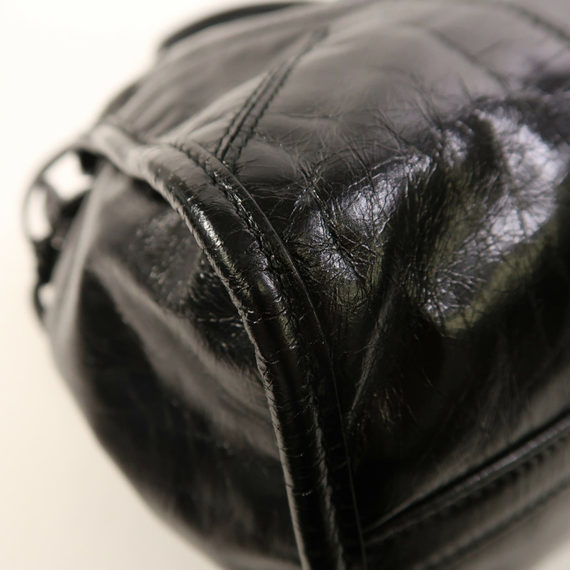 PRADA 牛皮皮革Bonnie Large金扣手挽肩背兩用袋-14