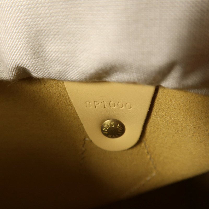 LOUIS VUITTON Epi Speedy 25金扣手挽袋-6