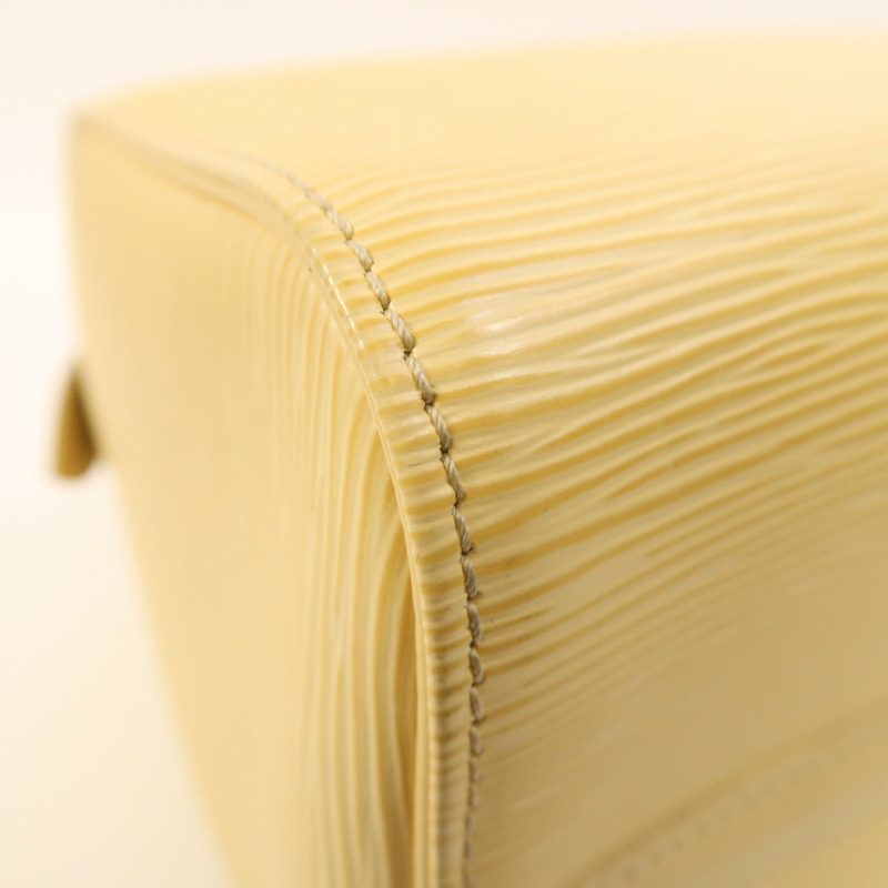 LOUIS VUITTON Epi Speedy 25金扣手挽袋-10