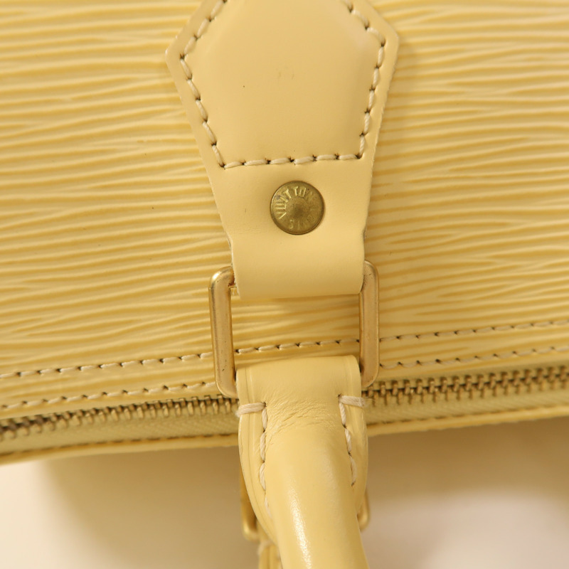 LOUIS VUITTON Epi Speedy 25金扣手挽袋-18