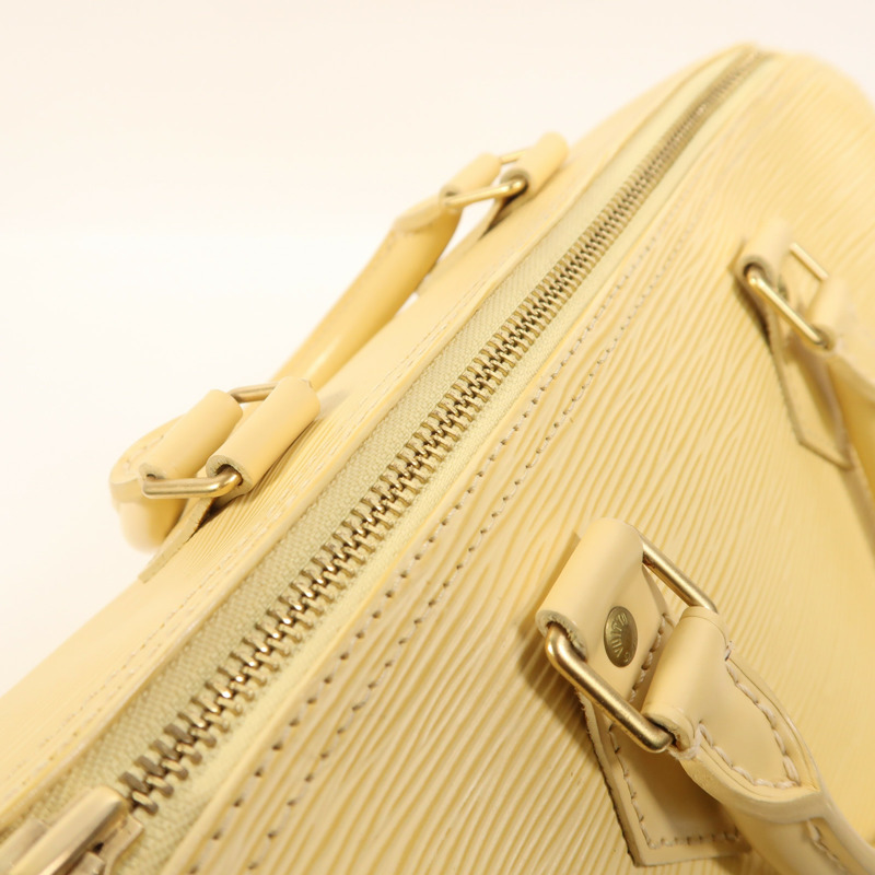 LOUIS VUITTON Epi Speedy 25金扣手挽袋-19