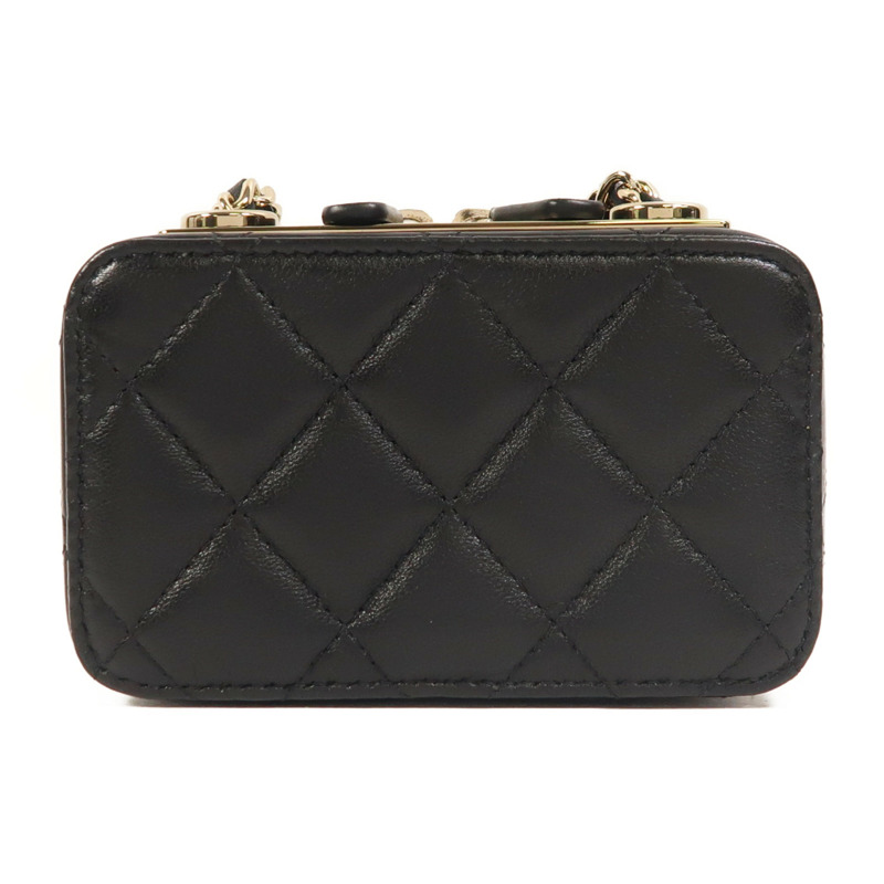 CHANEL 羊皮皮革Chain Shoulder Bag金扣鏈帶肩背袋-1