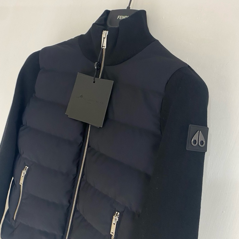 Moose Knuckles -女款 針織拼接羽絨#XS S 好價💰-3