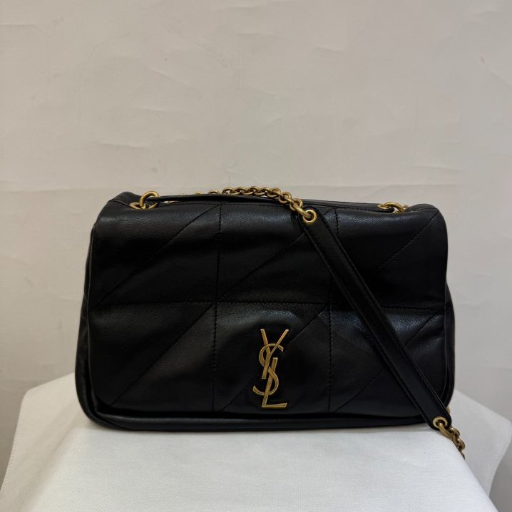 YSL黑金羊皮JAMIE4.3 24CM-0