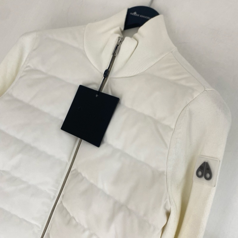 Moose Knuckles -女款 針織拼接羽絨#L 好價💰-3