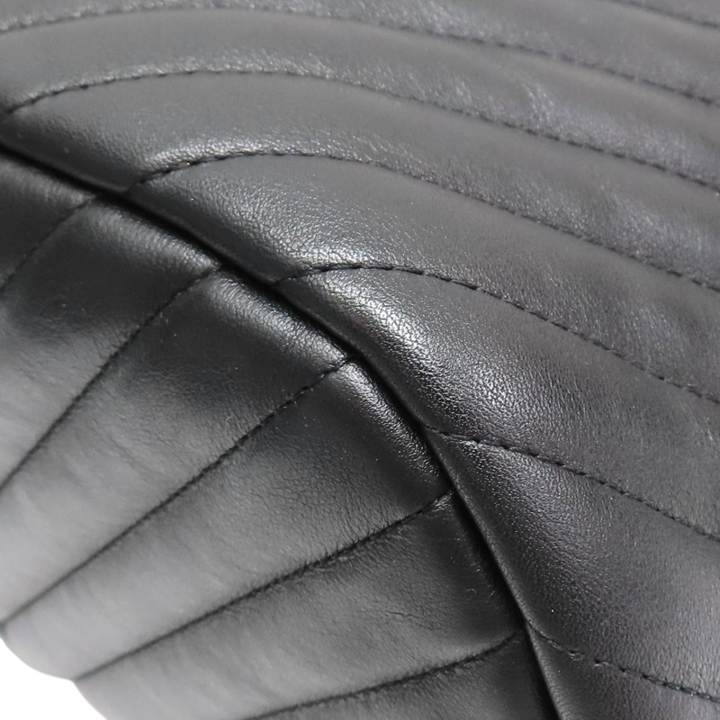 黑色 牛皮 Urban Spirit 後背包 金釦【CHANEL 香奈兒】 A91121-11