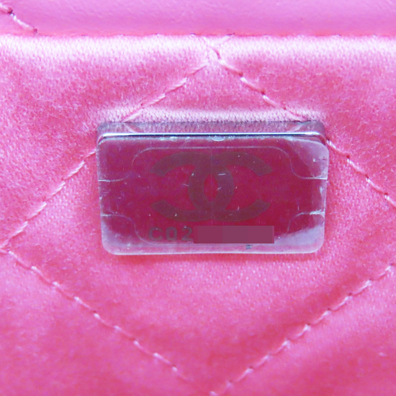 粉色 牛皮 22 mini 鏈帶肩背包【CHANEL 香奈兒】 AS3980-6