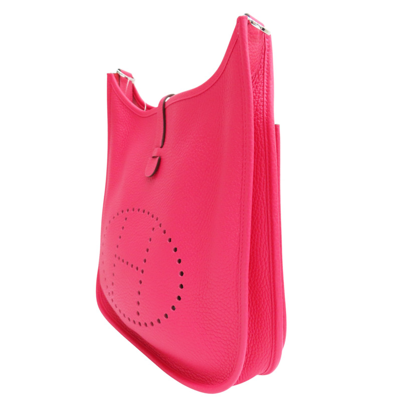 極緻粉 TC牛皮 Evelyne III 29 肩背包 D刻【HERMES 愛馬仕】 H056277CK-2