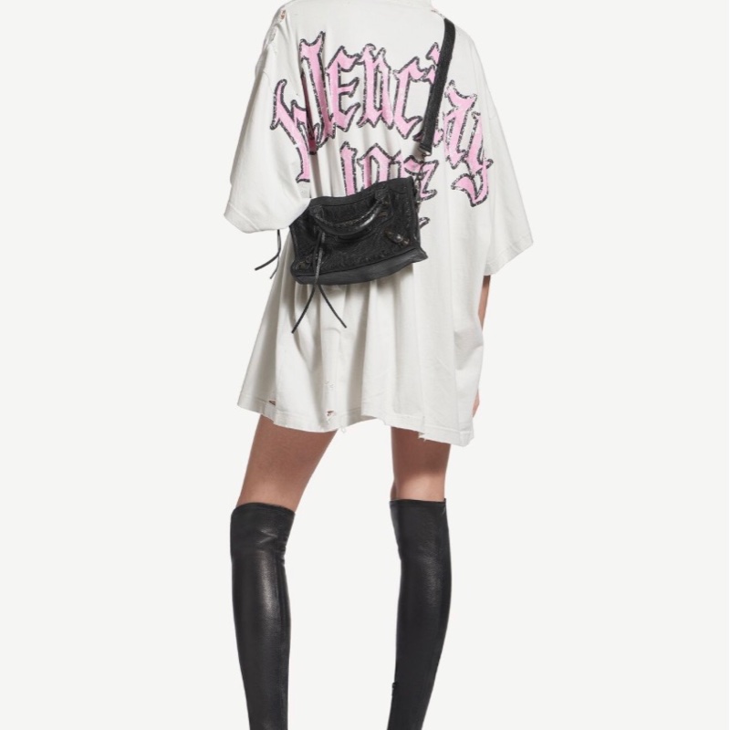 BALENCIAGA WOMEN'S LE CITY BAG MINI IN BLACK超過20年熱度不減持續翻紅🖤-13