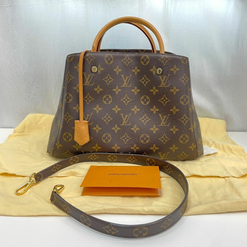 【包稅】LOUIS VUITTON Montagne MM Monogram 單肩包 M41056-0