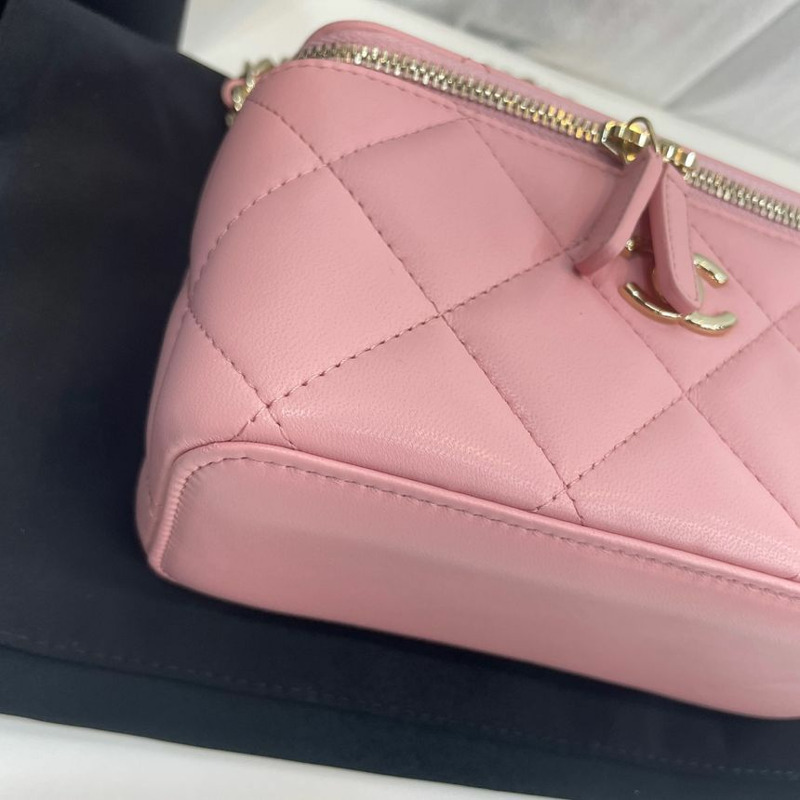 【包稅】CHANEL 鏈條化妝包斜背包（31）-5