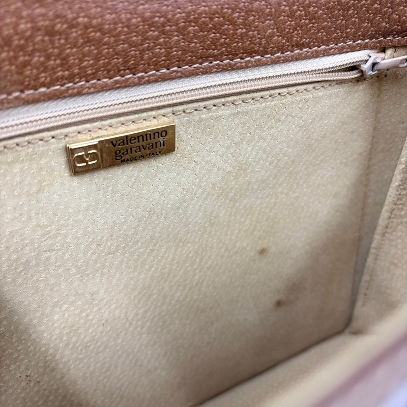 Valentino Garavani華倫天奴 真皮兩用包 斜背包 腋下包 義大利製-20