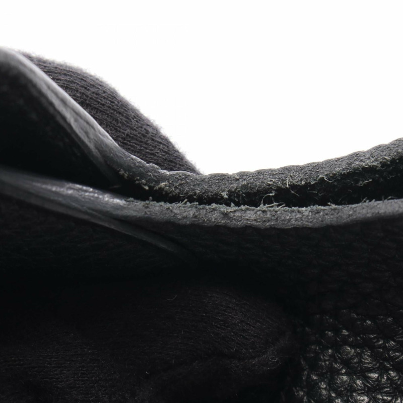 Hermes Hermès Picotin Lock MM 手提包，Taurillon Clemence 皮革，黑色。-5