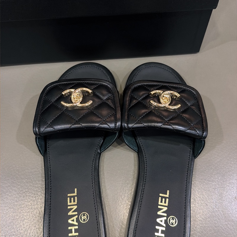 香奈兒書包扣拖鞋38.5-2