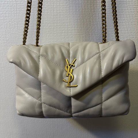 YSL PUFFER TOY羊皮革手袋