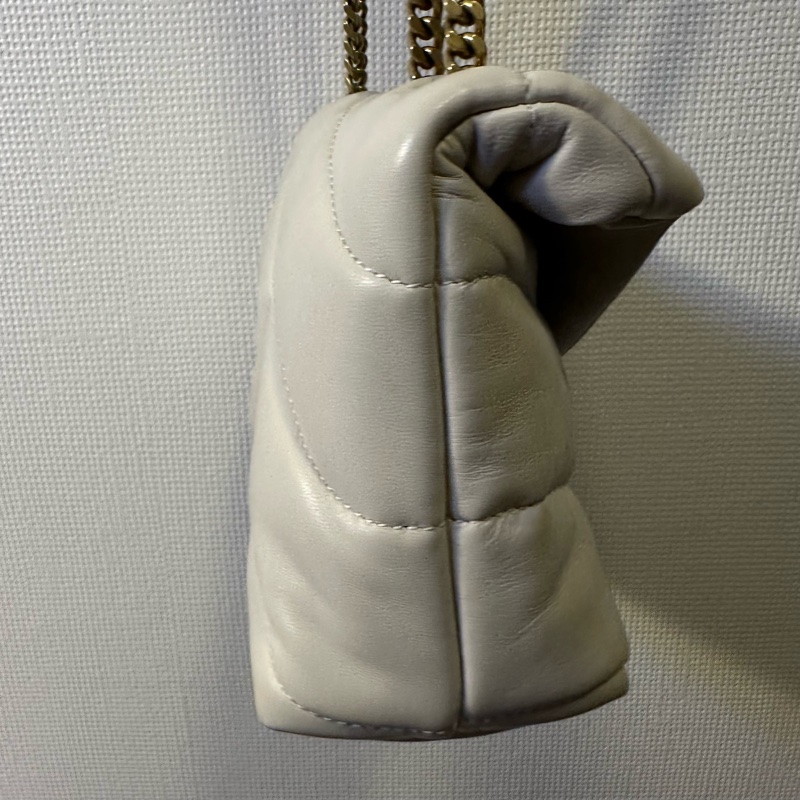 YSL PUFFER TOY羊皮革手袋-3