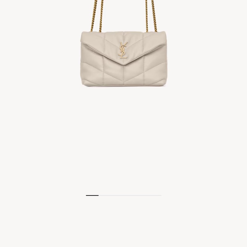 YSL PUFFER TOY羊皮革手袋-9