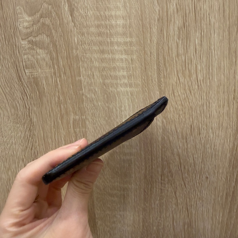 LV 原花拼黑牛皮Neo卡夾M60166-2