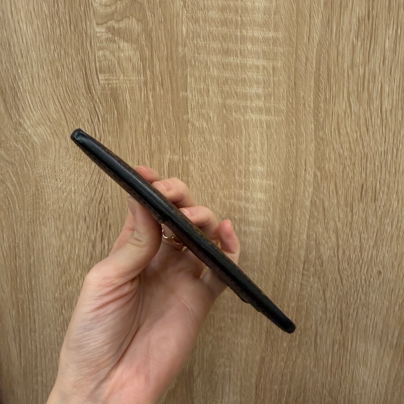 LV 原花拼黑牛皮Neo卡夾M60166-5