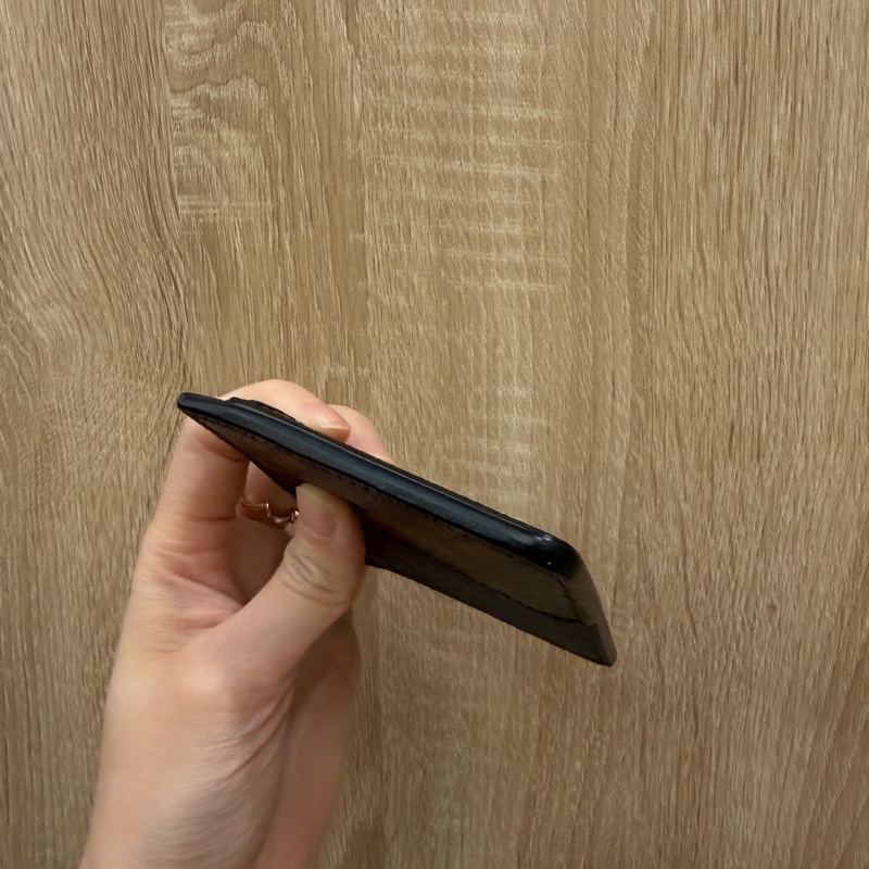 LV 原花拼黑牛皮Neo卡夾M60166-6