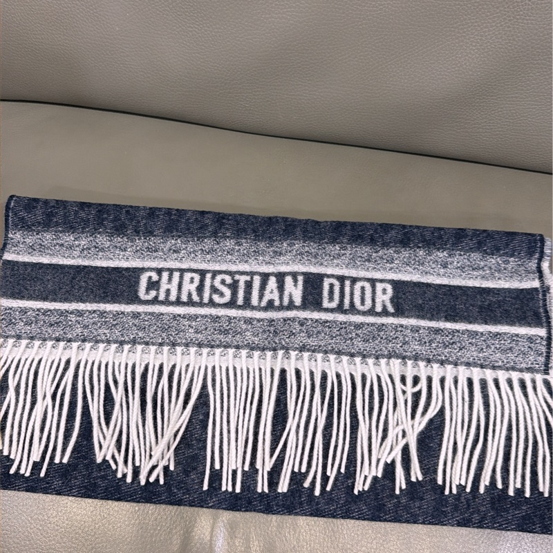 Dior雙面圍巾-3