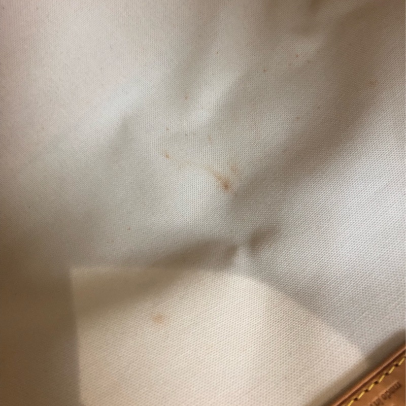 LV 白色棋盤格 PM Size Tote 海軍藍色織布肩帶XC175-19