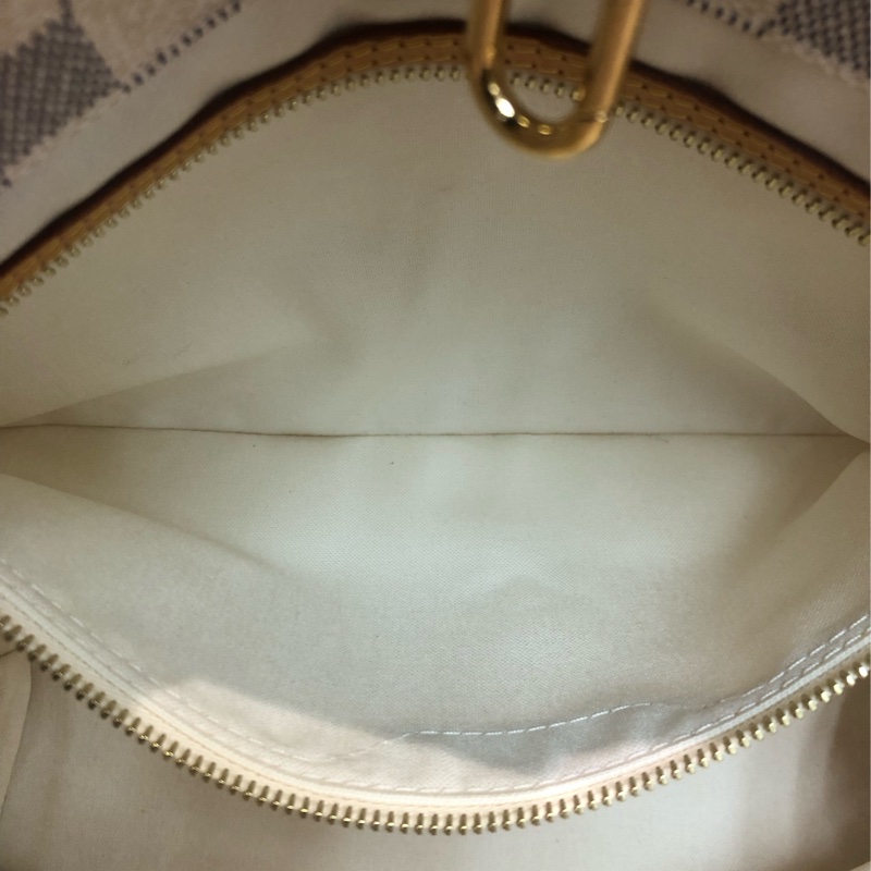 LV 白色棋盤格 PM Size Tote 海軍藍色織布肩帶XC175-22