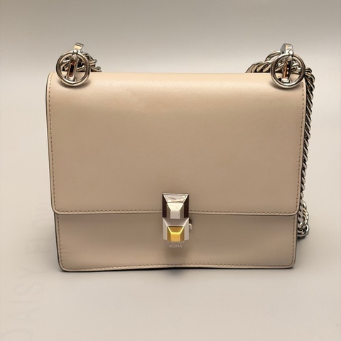 Fendi Kan I small leather shoulder bag