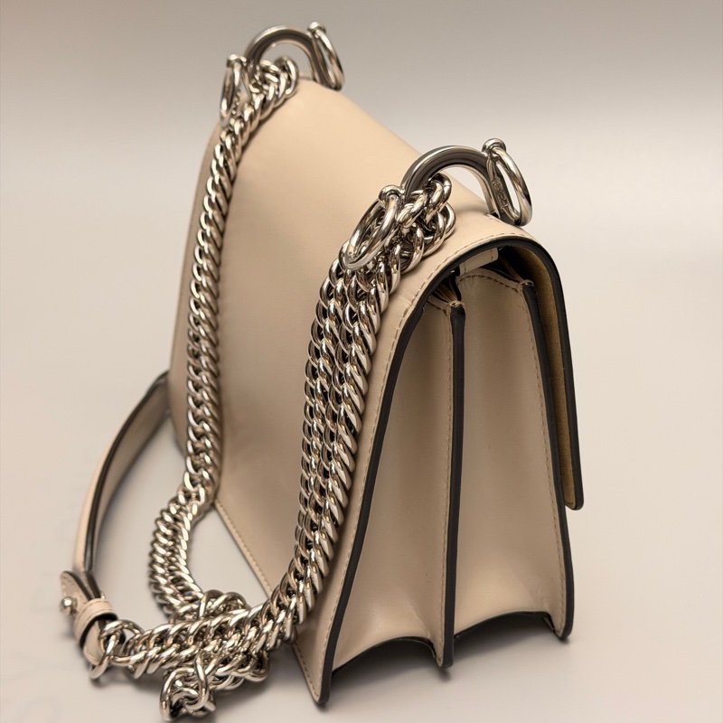 Fendi Kan I small leather shoulder bag-3