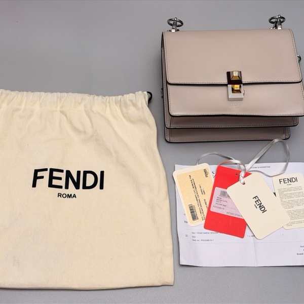 Fendi Kan I small leather shoulder bag-15