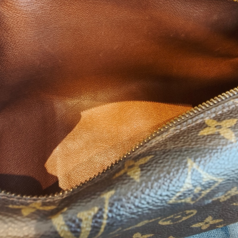 LOUIS VIUTTON 路易威登  Papillon 30 大號 老花色 男女通用 塗層帆布 手提包-9