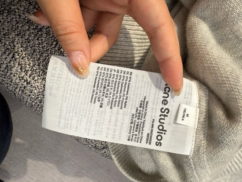 ACNE STUDIOS 毛衣 尺寸：M L  B60353-X92-1