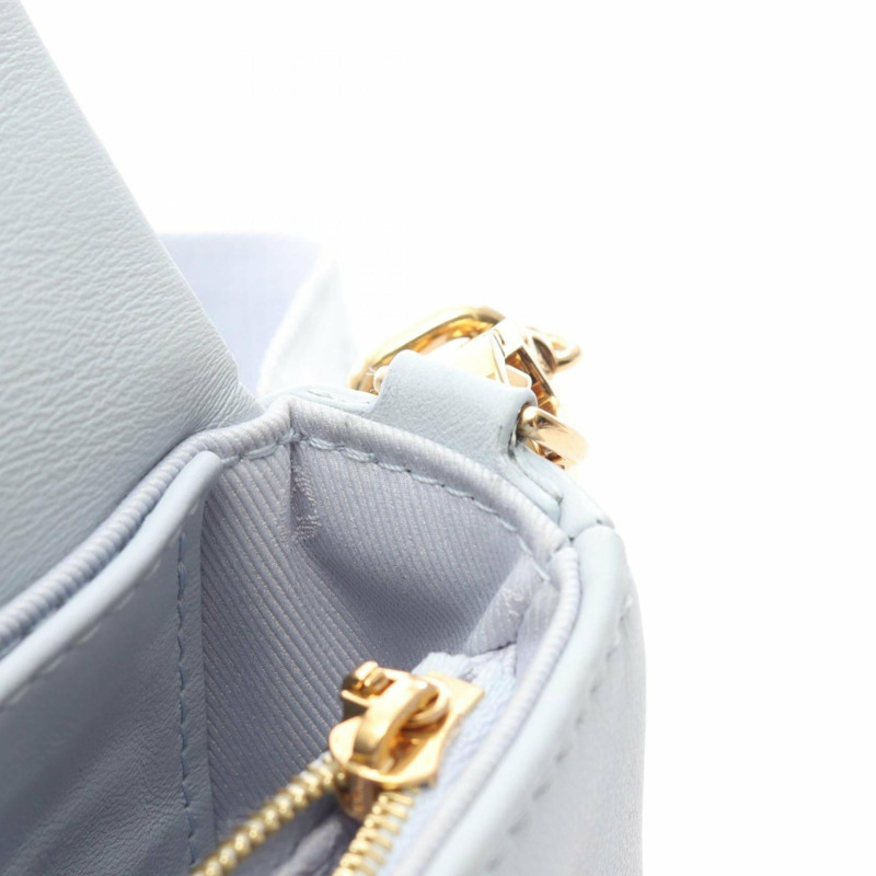 路易威登 Bubblegram 藍色冰川色肩帶錢包包，皮革，女士，藍色，M81399-5