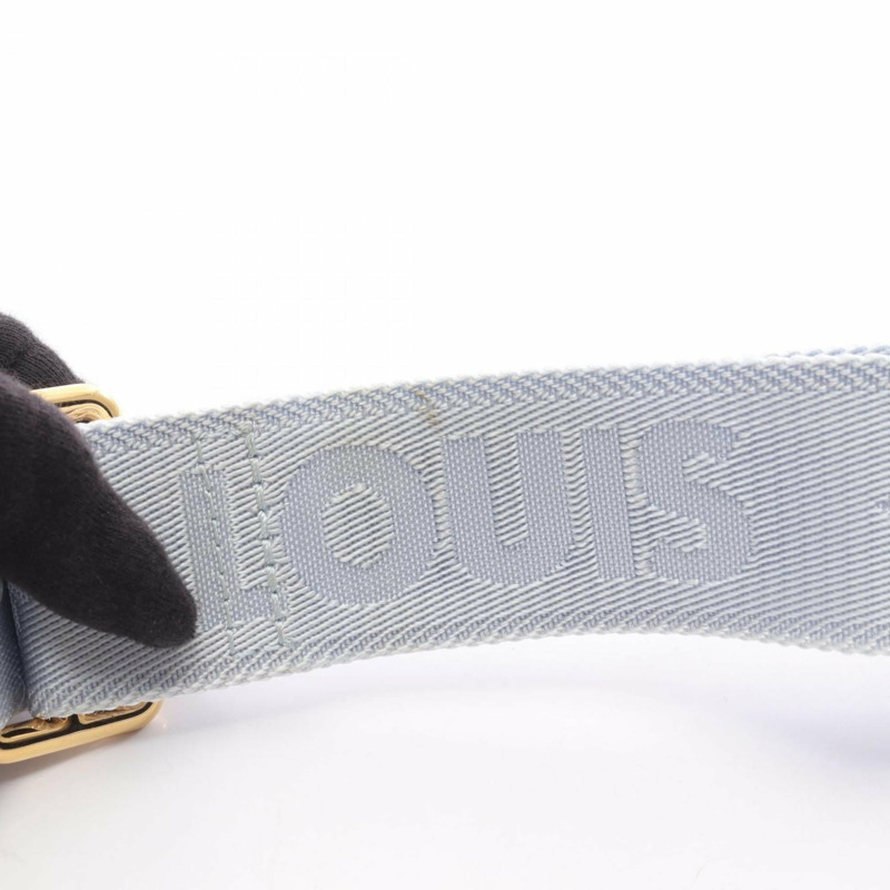 路易威登 Bubblegram 藍色冰川色肩帶錢包包，皮革，女士，藍色，M81399-7