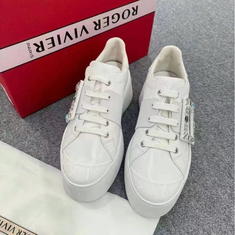 RV 鑽扣 厚底小白鞋 Twins 同款#35 36.5 37 38 好價💰-3