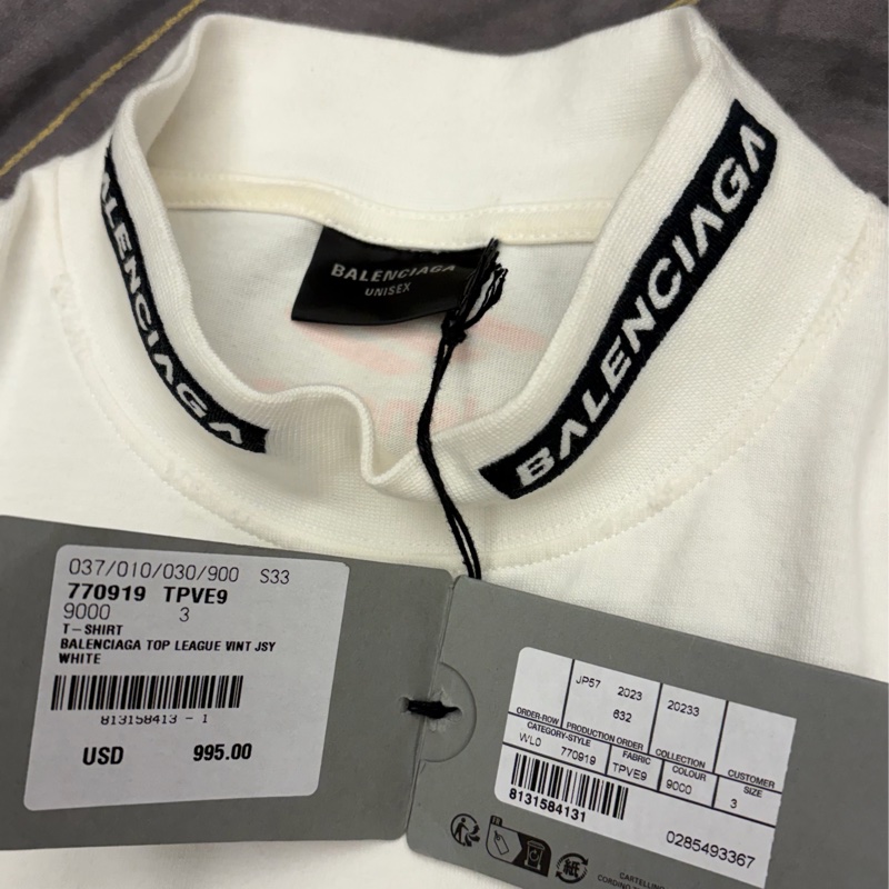 {年前限時清衣櫥啦！｝Balenciaga 巴黎世家 男短T 全新-2