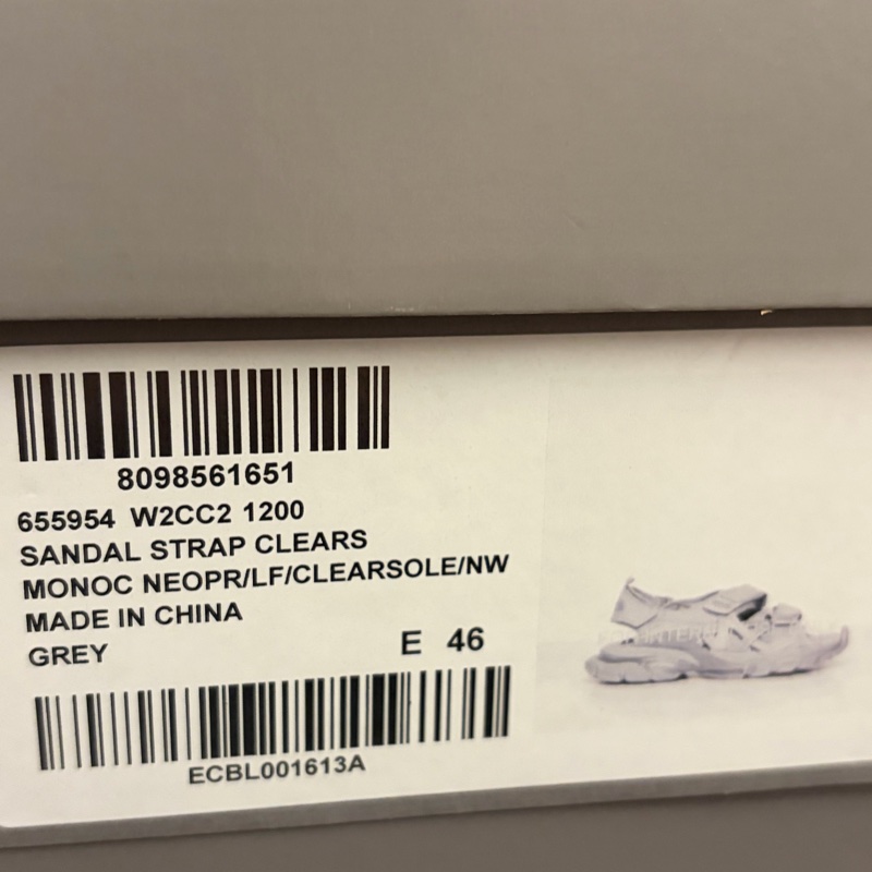 ｛年前限時清衣櫥啦！｝Balenciaga 巴黎世家 頂級涼鞋 46號黃金尺寸-2