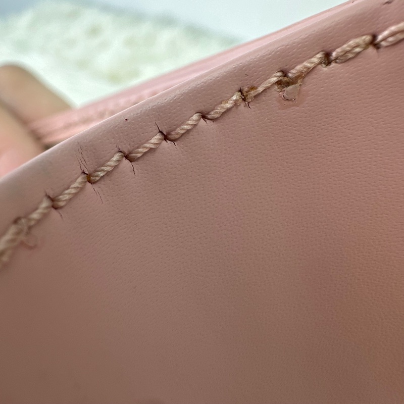 LV Petit Sac Plat 水波紋粉色琴譜包-10