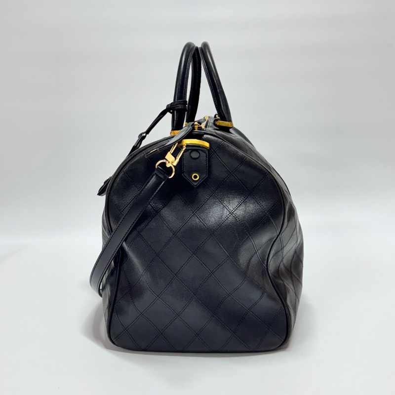 【極新美包🎁】 Chanel 香奈兒 黑金波士頓包 （專櫃25萬）-8