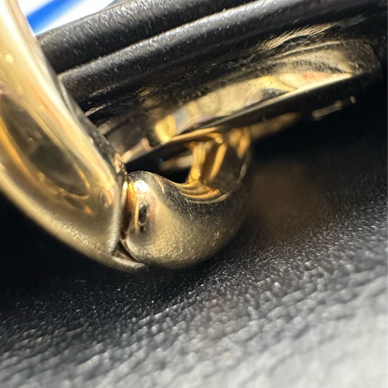 DIOR Lady D-Joy 黑金羊皮 Micro Size-15