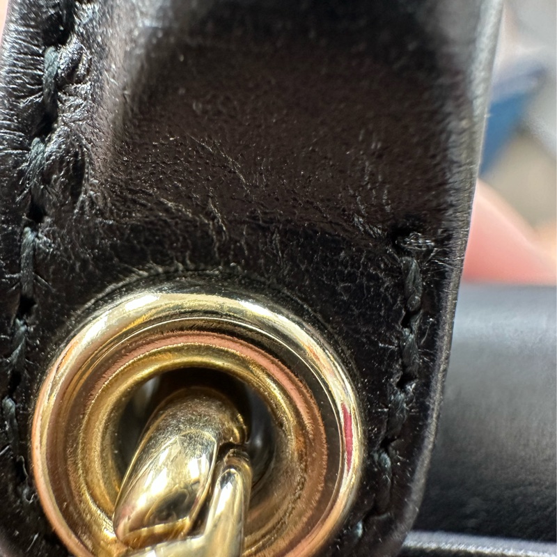 DIOR Lady D-Joy 黑金羊皮 Micro Size-20