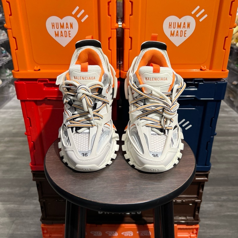 巴黎世家track白橙LED款Eu36-3