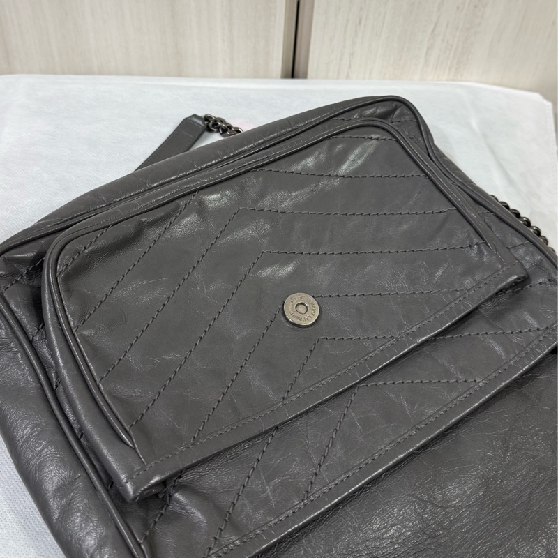 Ysl niki大象灰中號-8