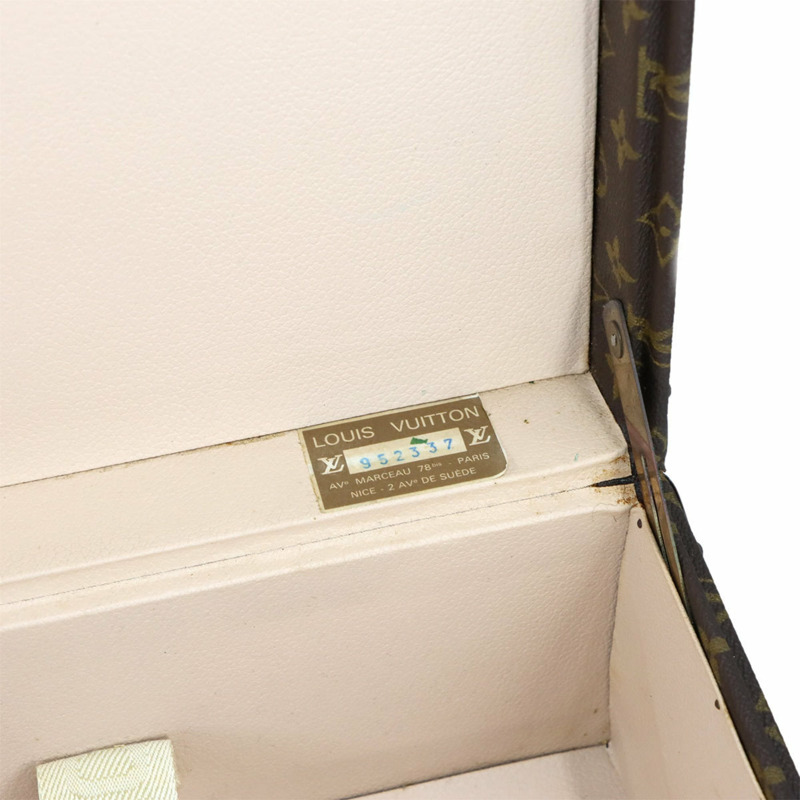 路易威登 Monogram Bisten 75 行李箱包，棕色，M21323，金色五金-6