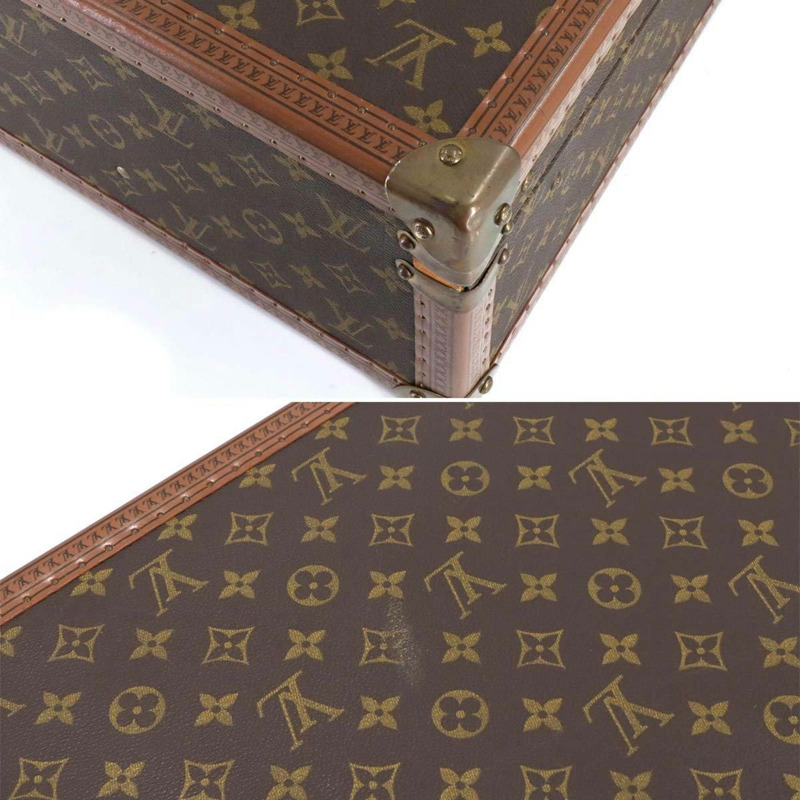 路易威登 Monogram Bisten 75 行李箱包，棕色，M21323，金色五金-7